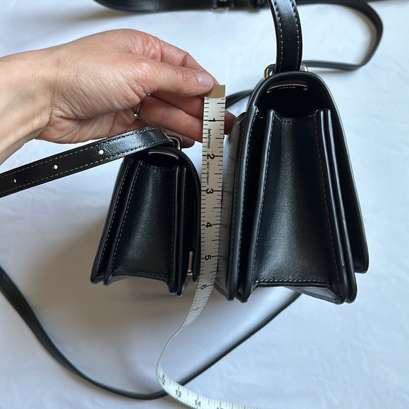 Coach Black Crossbody Bags with Silver Detail - Picture 5 of 15